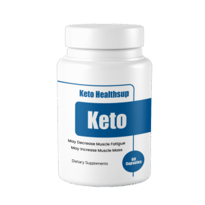Bottle of 9x Keto Capsules 60 Capsules